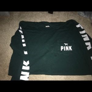 Pink long sleeve shirt